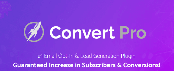 Convert Pro– #1 Email Opt-In & Lead Generation Plugin