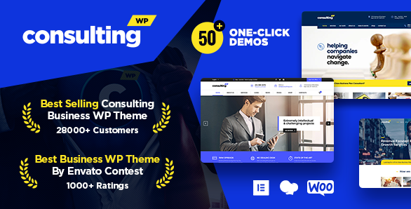 Consulting - Best #1 Business, Finance WordPress Theme